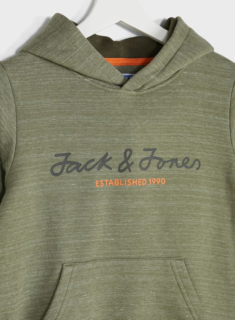 Jack & Jones Junior Kids Logo Hoodie