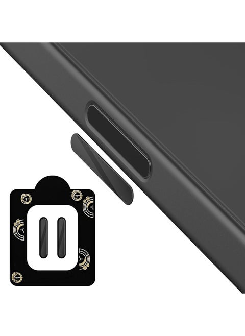 4 Pack Compatible for iPhone 16/16 Plus/16 Pro/16 Pro Max Camera Control Capture Button Protector, Tempered Glass High Definition Strong Protection - Black