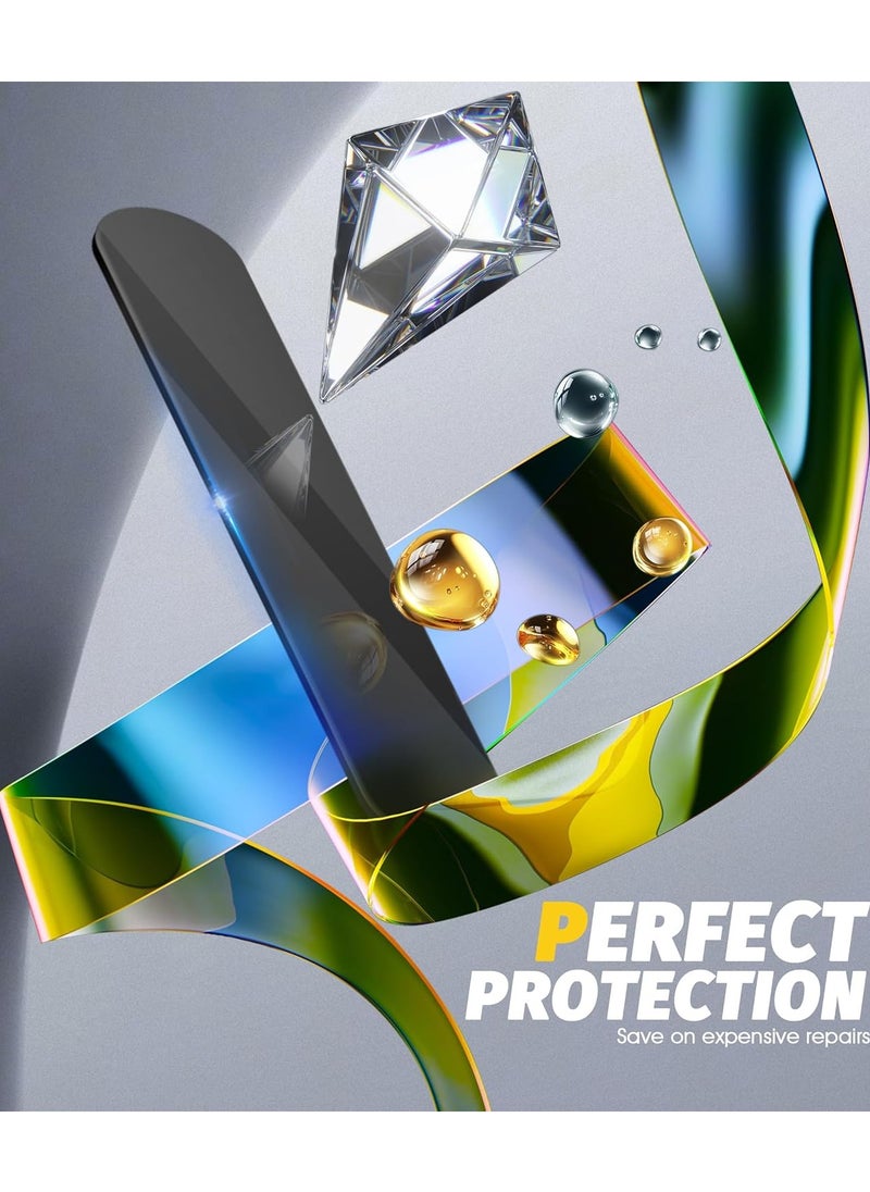 4 Pack Compatible for iPhone 16/16 Plus/16 Pro/16 Pro Max Camera Control Capture Button Protector, Tempered Glass High Definition Strong Protection - Black