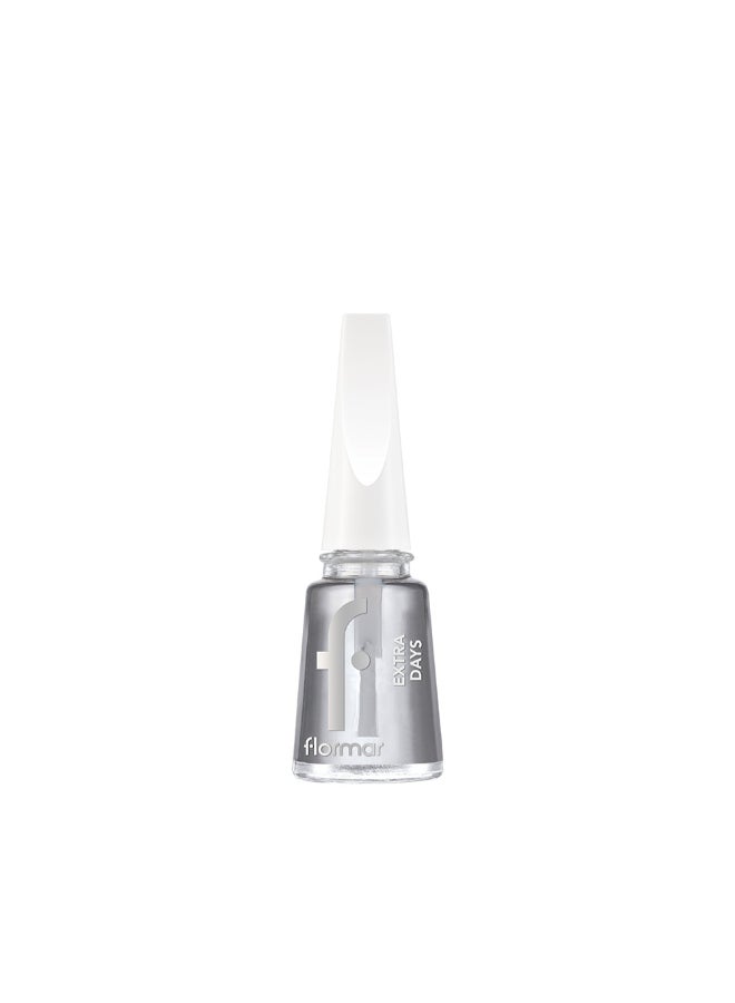 flormar Nail Care 09 NP Top Coat  Extra Days Clear Clear - Image 2