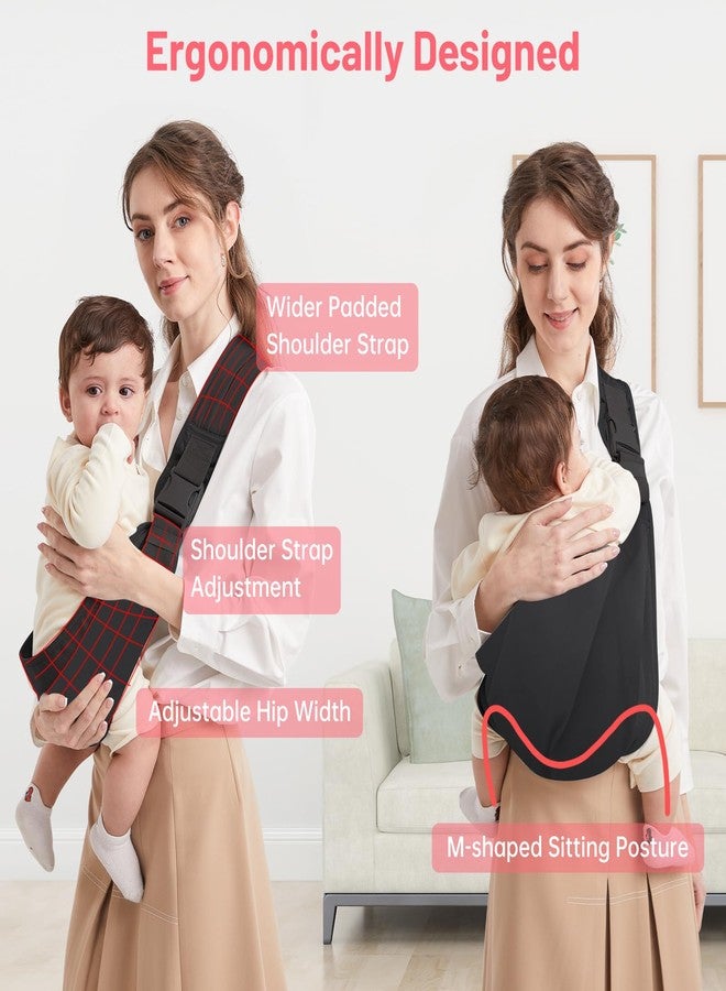 Mumgaroo Baby Sling Carrier, Pure Cotton, Ergonomically Adjustable Baby Carrier Newborn to Toddler, Easy to Use, Portable, Ideal for 0-36 Months, Up to 33 lbs - Image 2