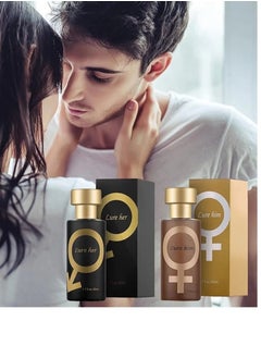 لور مجموعة عطور لور هير للرجال - كولونيا فرمون جولدن لور للرجال والنساء,عطر كيافي جولدن لور فرمون، عطر لور هير للرجال، كولونيا فرمون للرجال يجذب النساء، يزيد من السحر لتعزيز المزاج (للنساء 50ملليلتر50م,  - Image 2