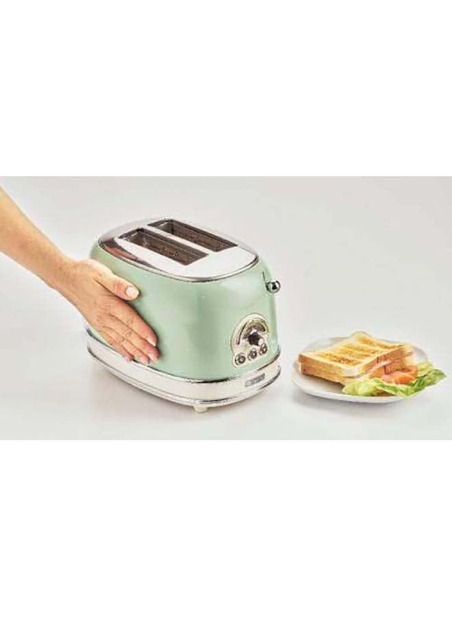أريتي ماكينة تحميص الخبز سعة شريحتين شريحتين 815.0 W 155 كريمي/ أخضر - Image 4