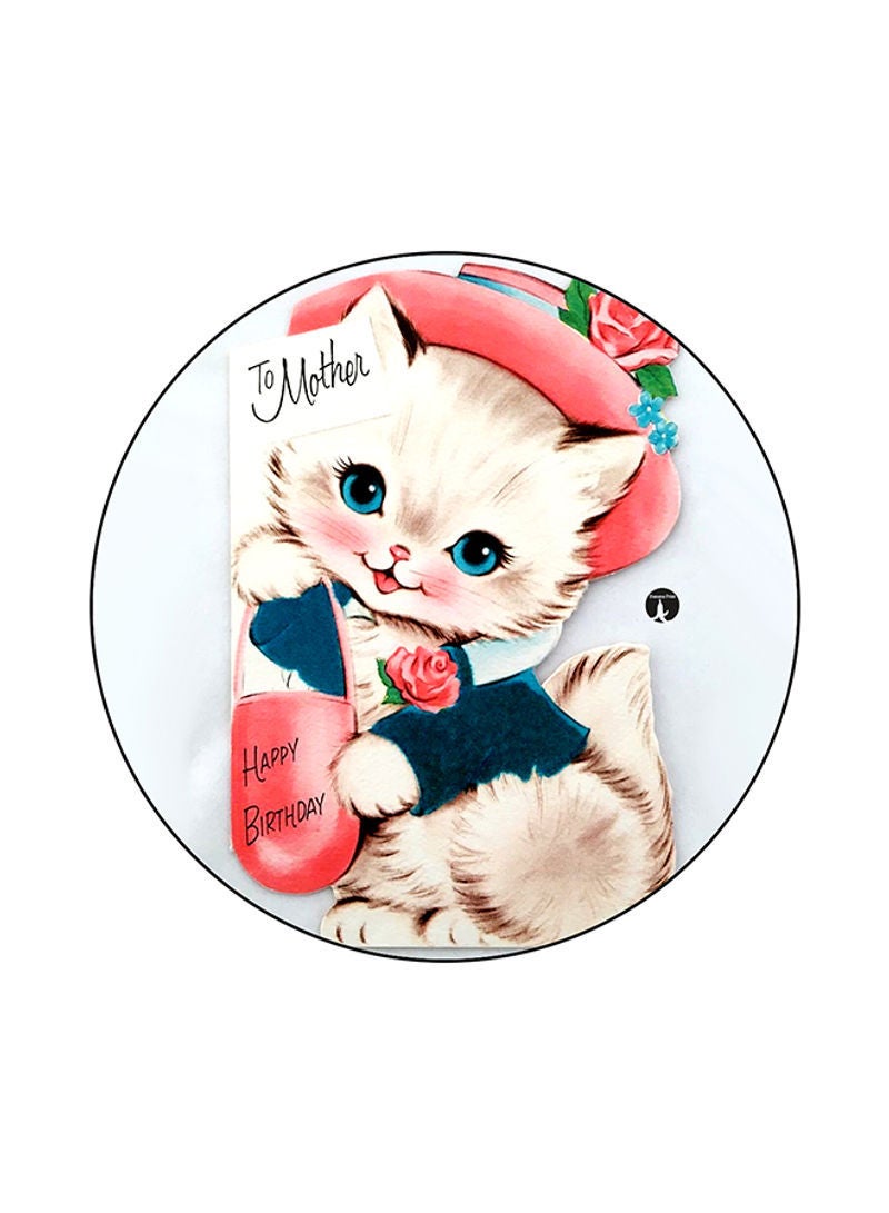 A  Printed Mouse Pad Multicolour