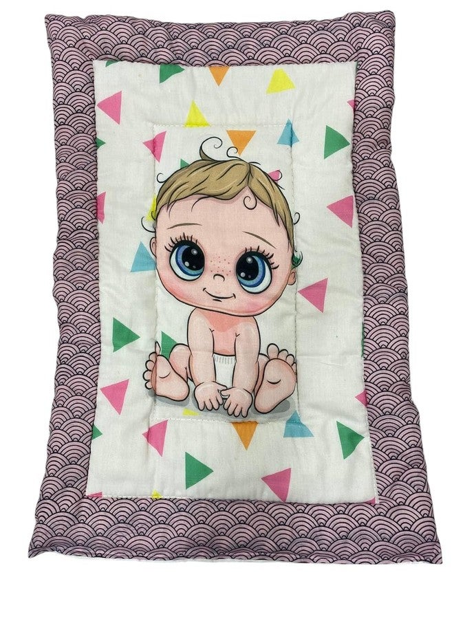 RUMPES New Born Baby Godadi Pack of 5 Combo Set Soft Cotton Baby godi, Godari, Baby Bed, Crib Sheet, Cartoon & ABCD Mat Baby Godadi, Bedding Set, Baby mat Multicolor - Image 5