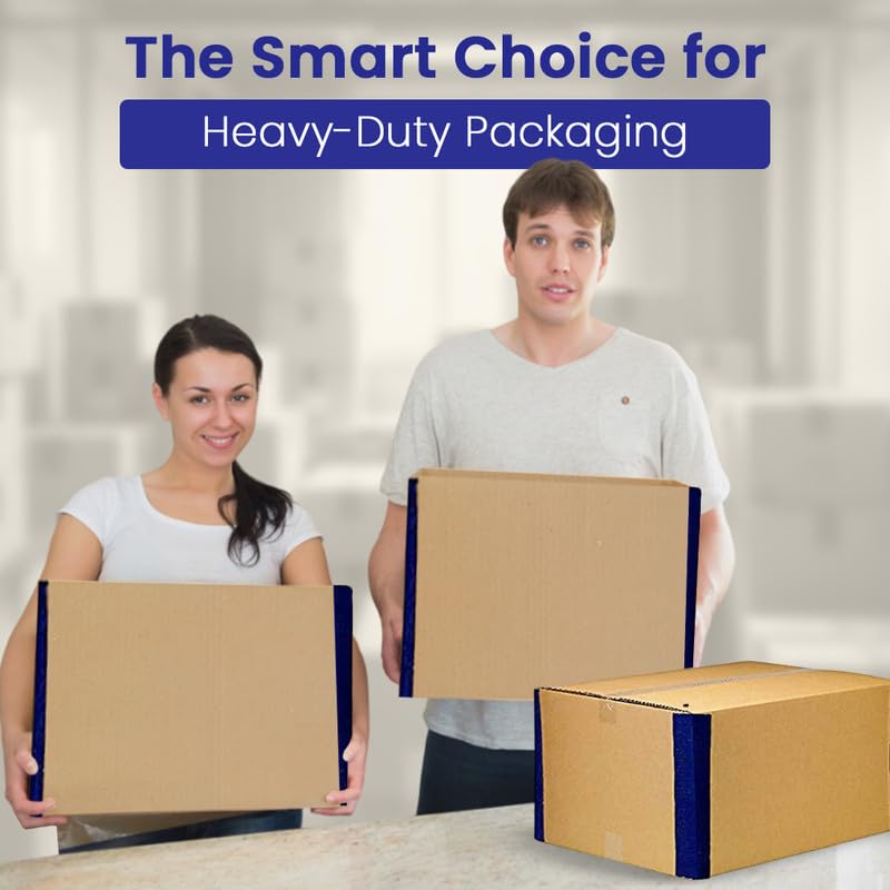 ADDANBI 5 Ply Heavy Duty Corrugated Boxes 18x12x12 Inches – Pack of 5 Reinforced Cardboard Cartons for Shipping, Packaging, Moving, Storage & E-Commerce – Durable & Recyclable Packing Boxes - Image 4