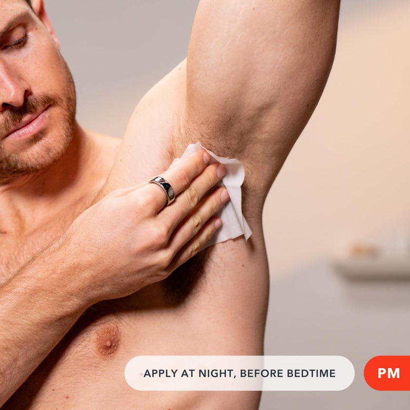 SweatBlock Maximum Clinical Strength Antiperspirant and Deodorant System for Men and Women Hyperhidrosis Aid for Excessive Sweating and Odor 10 DRIBOOST Wipes Plus Unisex Deodorant Stick 2.7 oz - Image 4