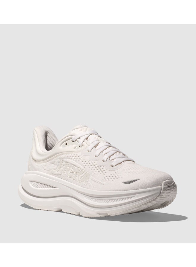 Hoka BONDI 9 wide Unisex Sneakers, Running Shoes - White - Image 1