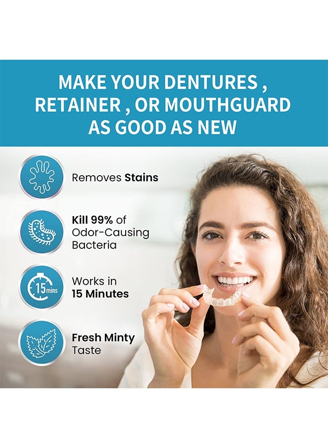 إيلهو منظف التقويم و المثبت، رغوة تنظيف أصلية AlignerFresh، منظف متوافق مع Invisalign وكل أجهزة التقويم المثبتة والواضحة، يزيل البكتيريا، يُبيض الأسنان، يقاوم رائحة الفم الكريهة، ممتاز للتقويم، المثبت، والطرابيش، حجم 30مل - Image 5