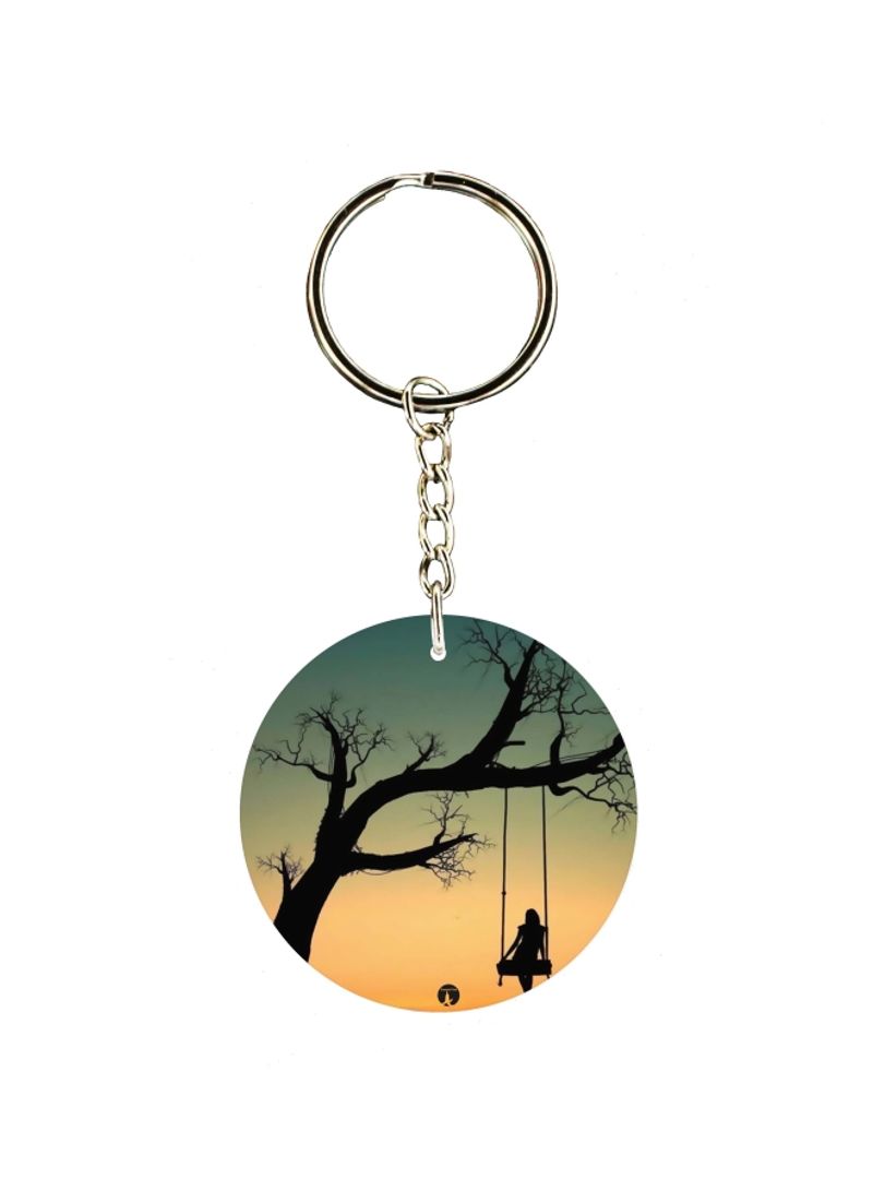 RKN Tree Printed Keychain