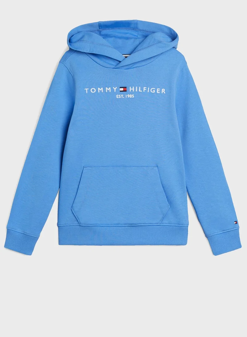 TOMMY HILFIGER Kids Logo Hoodie