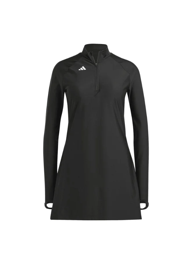 اديداس adidas 3S LS SWIM TOP Black Swim TOPS for Women - 4