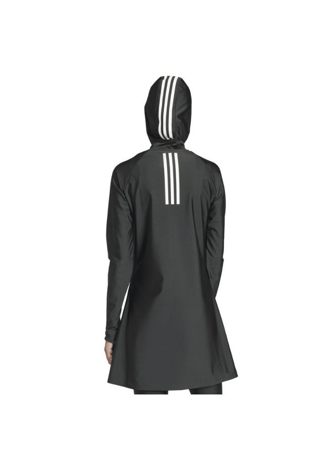 adidas Originals adidas 3S LS SWIM TOP Black Swim TOPS for Women - 4  - Image 1