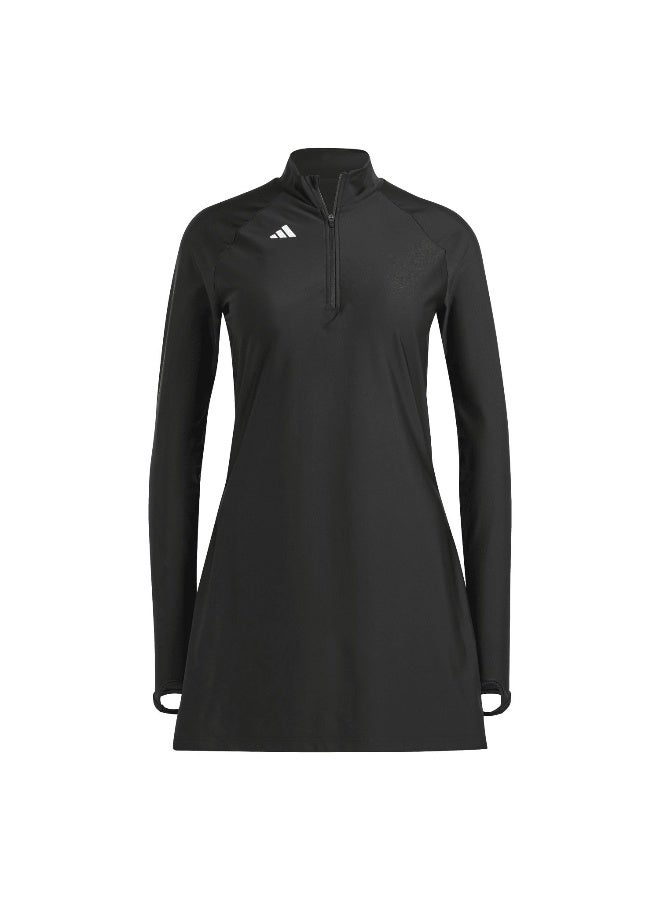 Adidas 3S Ls Swim Top Black Swim Tops For Women 6 - Image 2