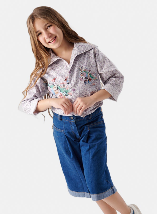 جودي ميني قميص مطبوع - Image 3