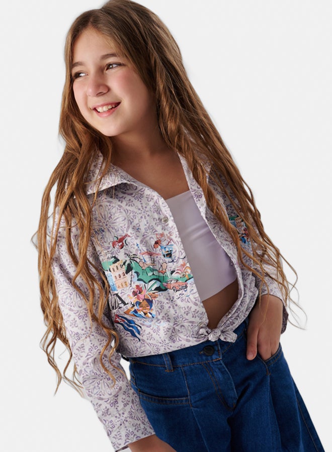 جودي ميني قميص مطبوع - Image 2