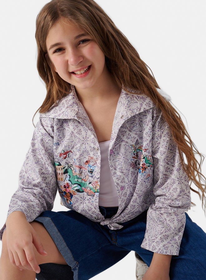 جودي ميني قميص مطبوع - Image 4