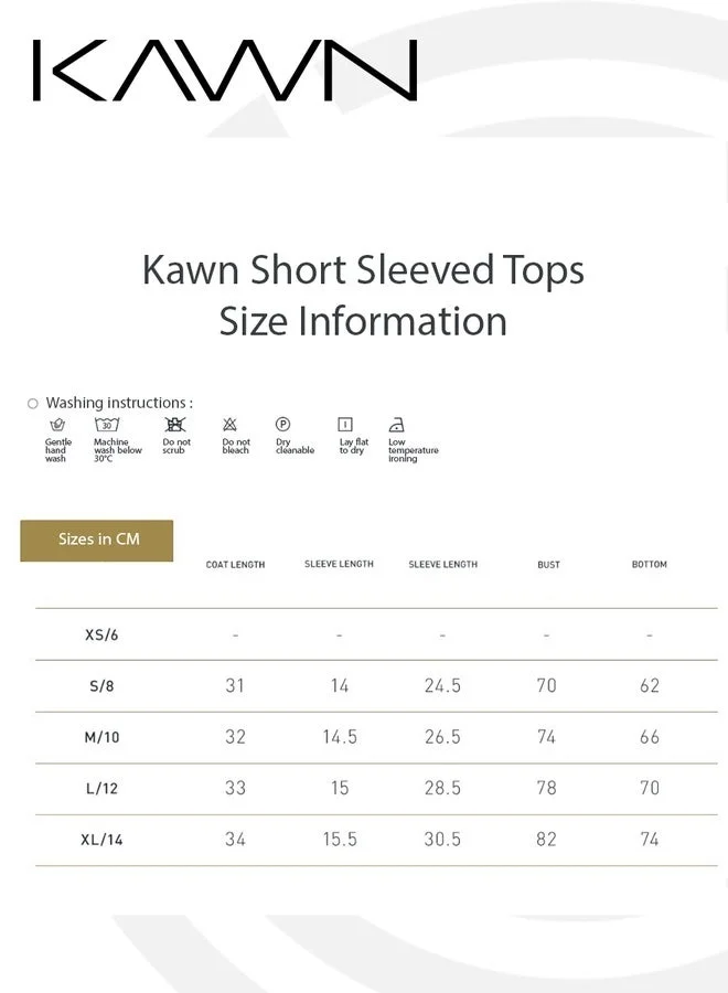 Kawn.yoga Peach Pink Womens Short Sleeves V-neck Twist Crop Top for Women | Best Price UAE