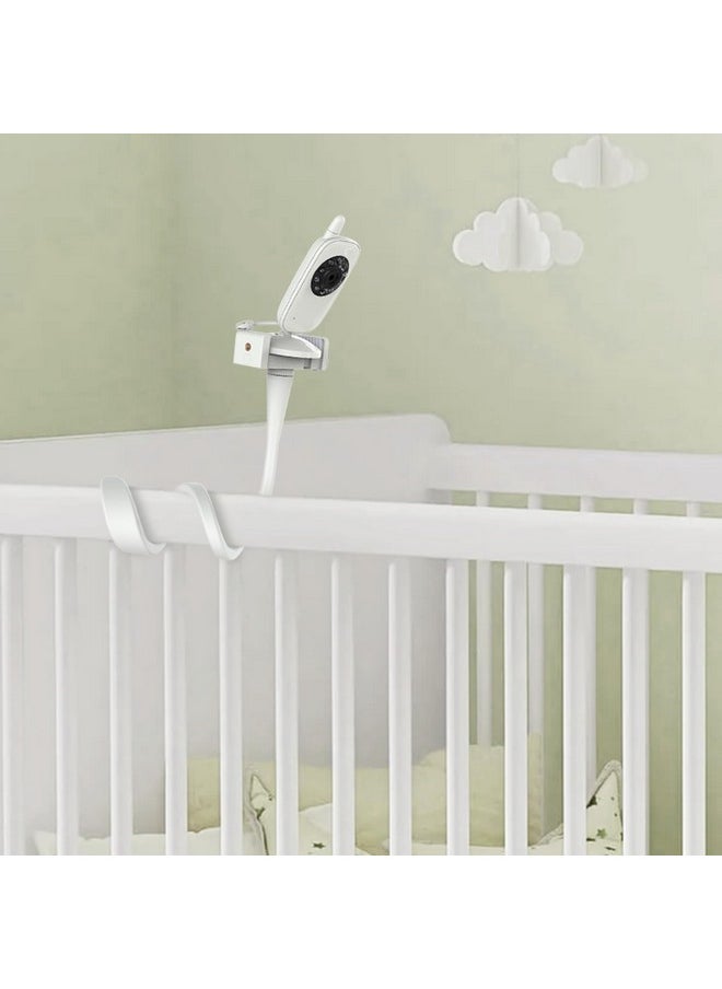 Hellobaby HelloBaby Baby Monitor Mount for HB30/HB32 and Most Light-Weight Type Baby Cameras, Suitable for Smartphone, Universal Baby Camera Holder, Suitable for a Baby Crib, No Tools Need and No Wall Damage  - Image 1