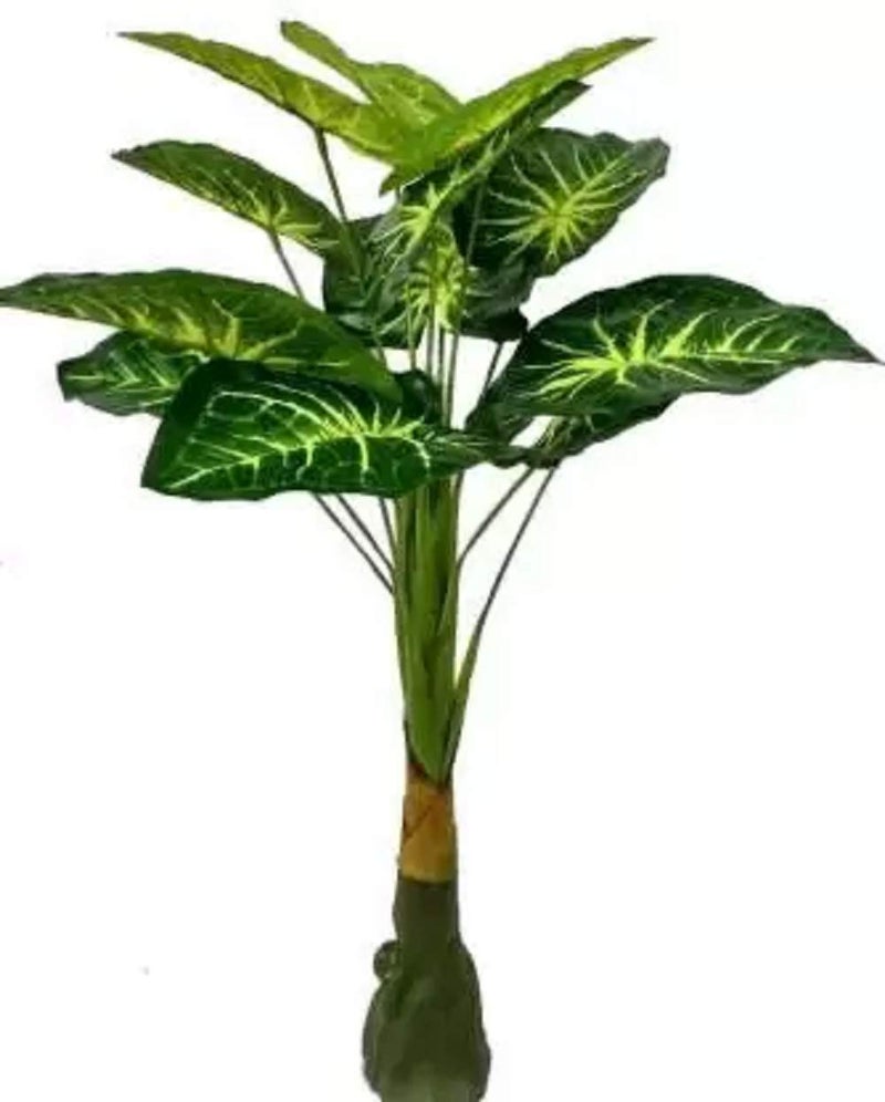KAYKON Artificial Plant Green Money Plant for Home Decor - 3 Feet Artificial Plant (90 cm, Green) - Image 5
