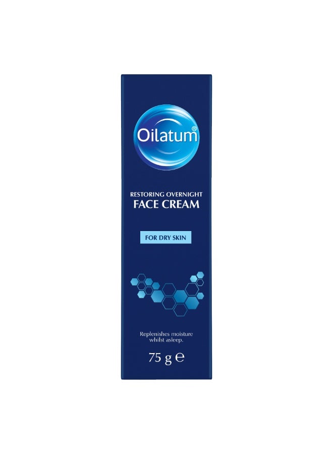 Oilatum Restoring Overnight Face Cream for Dry Skin - 75g - Image 2