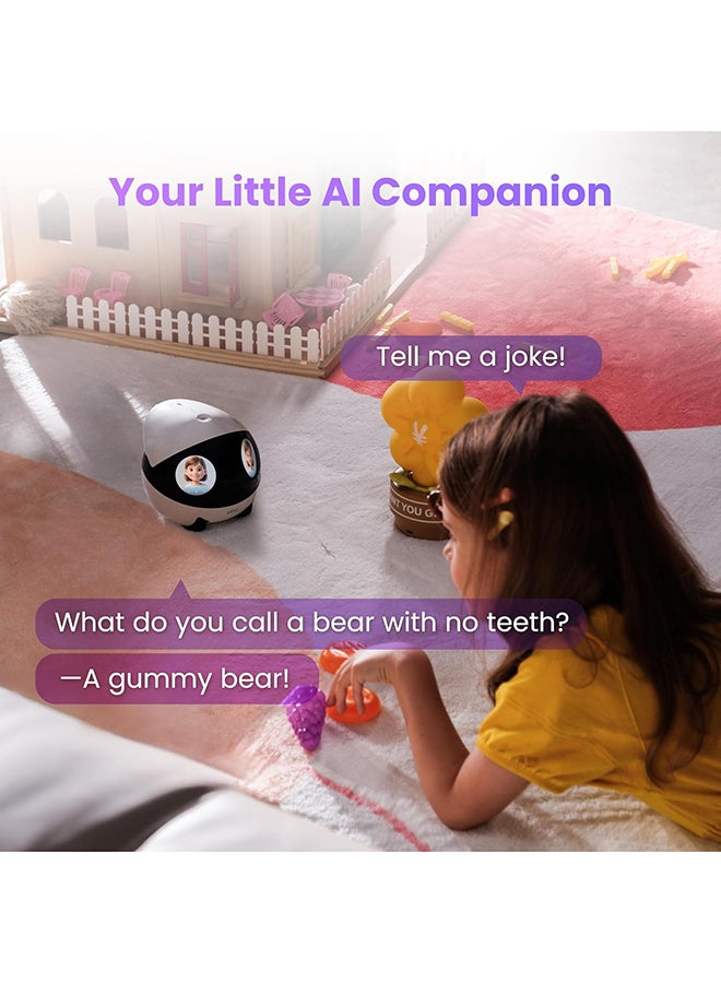 Enabot EBO Air 2S FamilyBot – Smart AI Home Companion Robot with Auto Tracking & Interactive Camera by Enabot – Toy for Kids Ages 3+ - Image 5