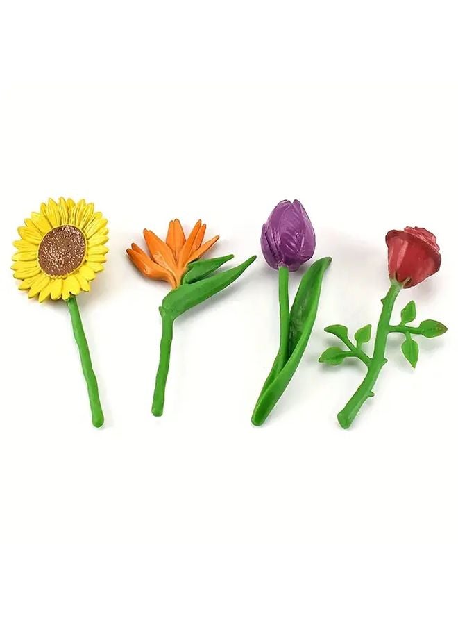 BL 1020 Flower Model 8pcs Educational Teaching Tools Lifelike Floral Display - Image 5