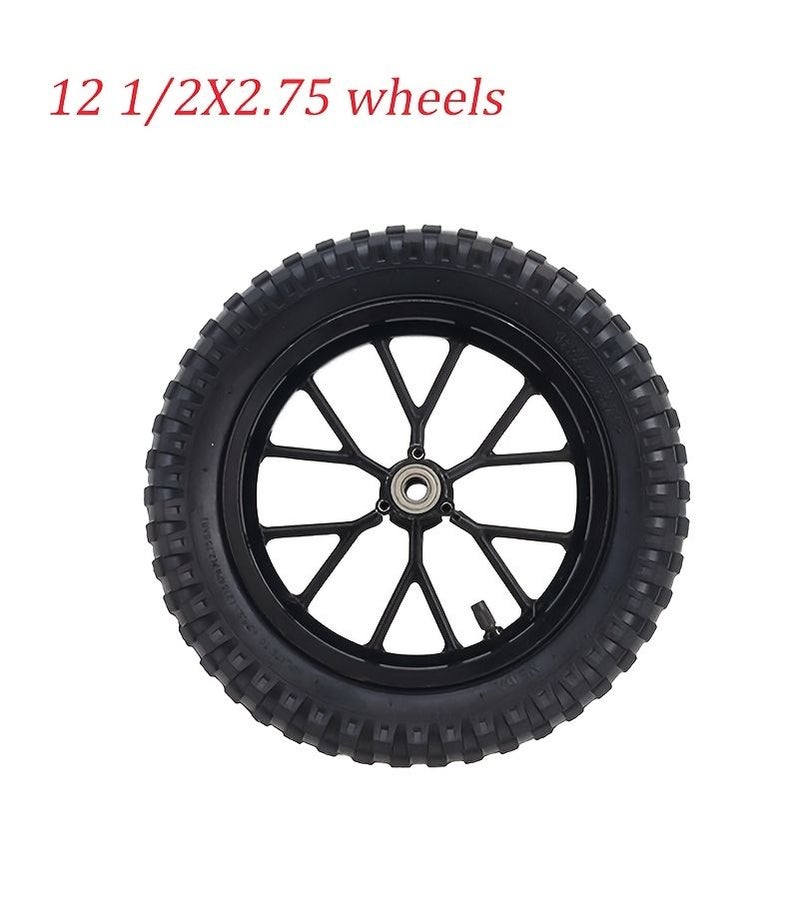 12 Inch Inflatable Wheel Tire Assembly 12.5X2.75 Inner And Outer Tires Alloy Rim For Off Road Use - Image 1