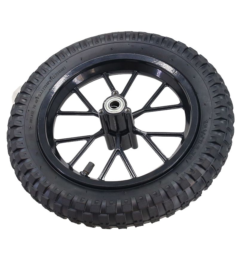 12 Inch Inflatable Wheel Tire Assembly 12.5X2.75 Inner And Outer Tires Alloy Rim For Off Road Use - Image 4