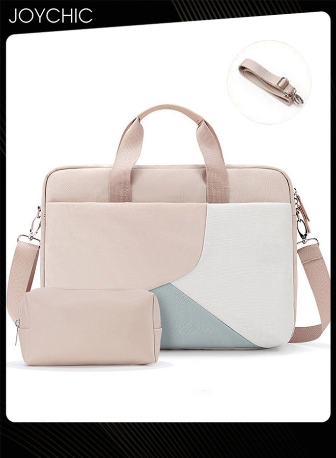 Joychic حقيبة كتف Sweet Laptop Netbook Messenger حقيبة كمبيوتر لوحي ذات سعة كبيرة مع حقيبة تخزين الملحقات الرقمية تناسب 13.3 بوصة - Image 1