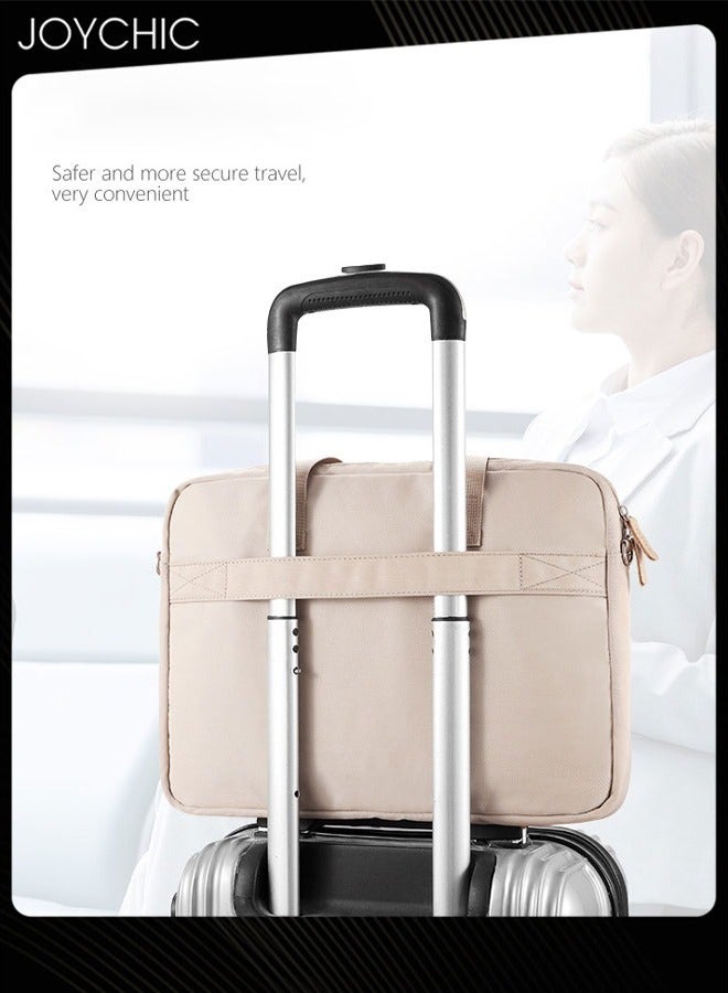 Joychic حقيبة كتف Sweet Laptop Netbook Messenger حقيبة كمبيوتر لوحي ذات سعة كبيرة مع حقيبة تخزين الملحقات الرقمية تناسب 13.3 بوصة - Image 5