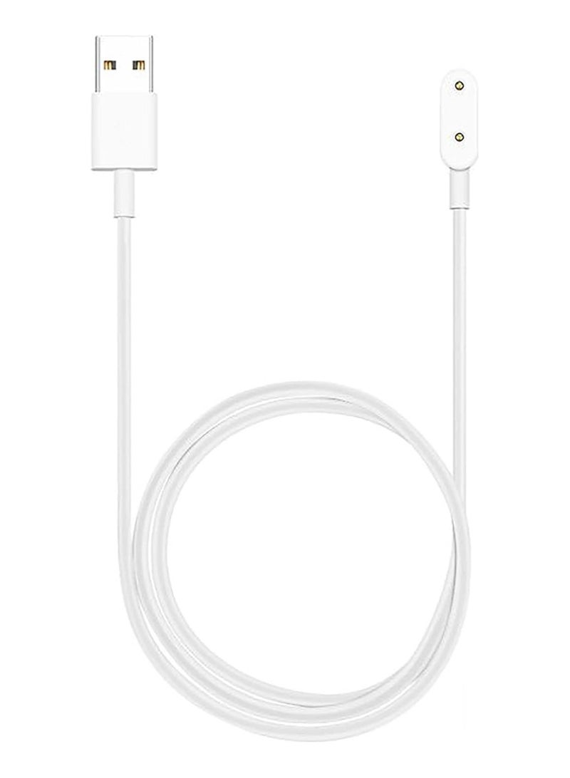 Charger Compatible with Hay.lou Solar LS05 Magnetic Charger Adapter USB Charging Dock Fast Charging Cable.White  - Image 1
