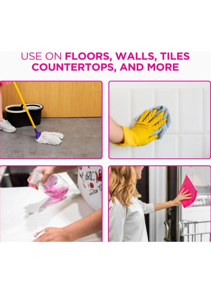 PINK STUFF Stardrops The PINK STUFF The Miracle All Purpose Floor Cleaner 1L (Pack of 2) - Image 5