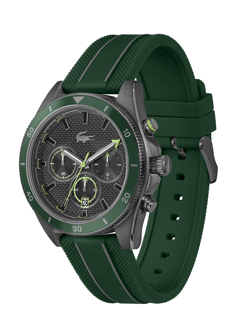 LACOSTE - ساعة لاغوست الدائرية للرجال بحالة سوداء - 2011363 - Image 1