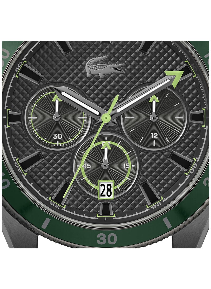 LACOSTE - ساعة لاغوست الدائرية للرجال بحالة سوداء - 2011363 - Image 1