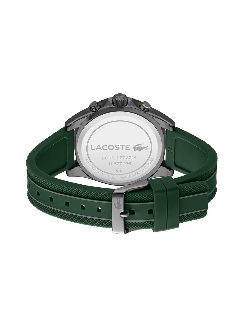LACOSTE - ساعة لاغوست الدائرية للرجال بحالة سوداء - 2011363 - Image 1