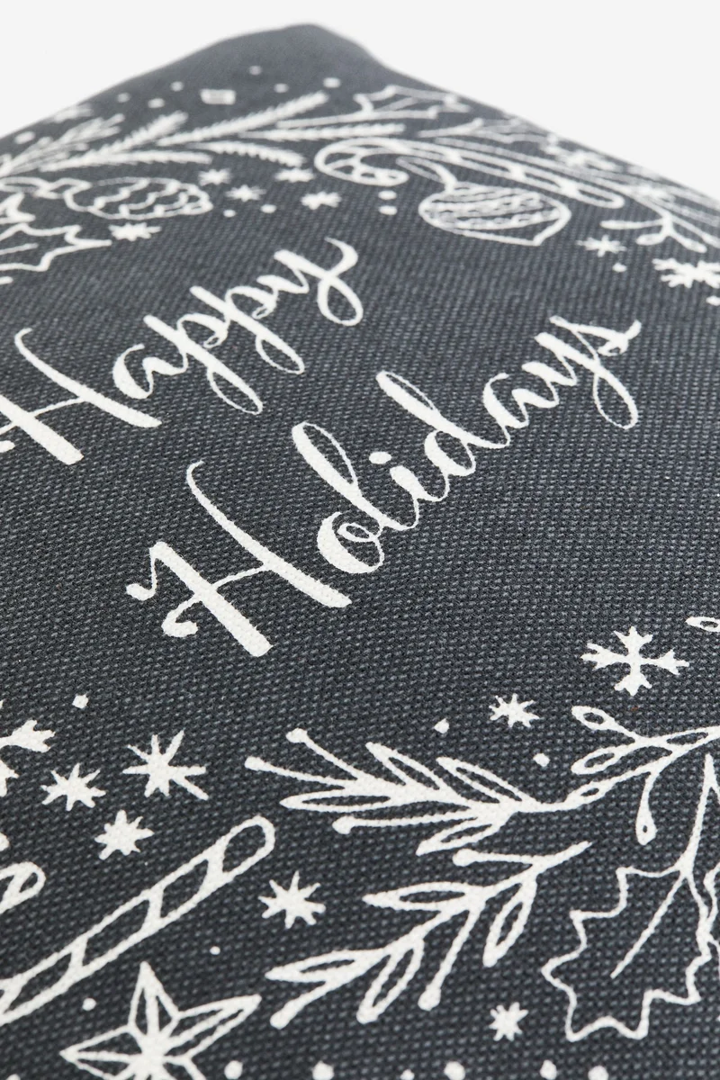 H&M Printed cushion cover