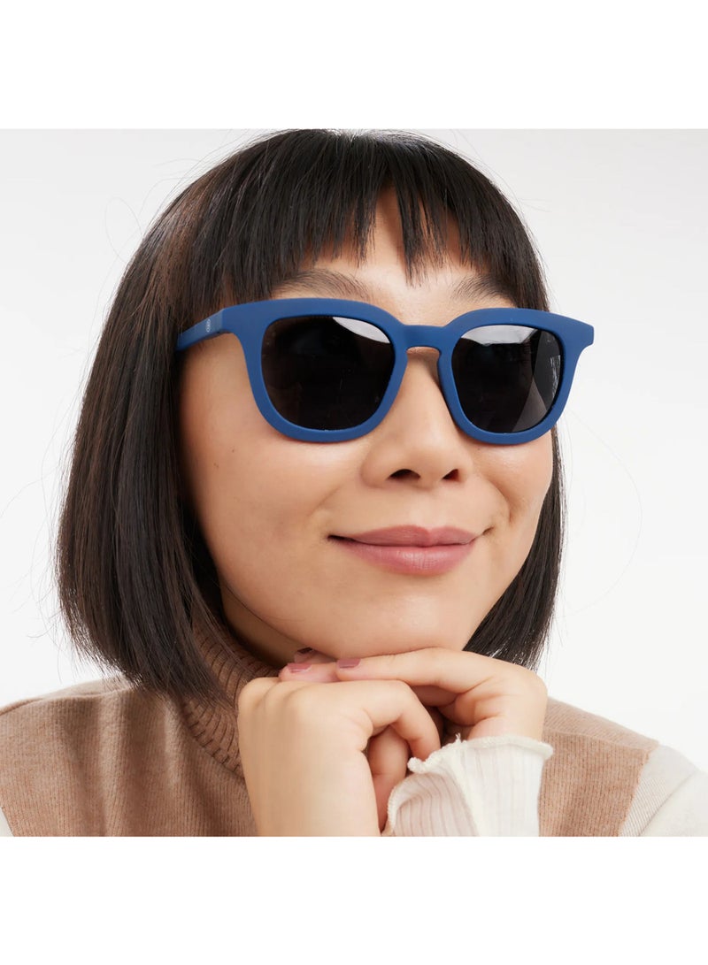 BARNER Osterbro Navy Blue Sun - Unisex  Rectangular Sunglasses - Image 2