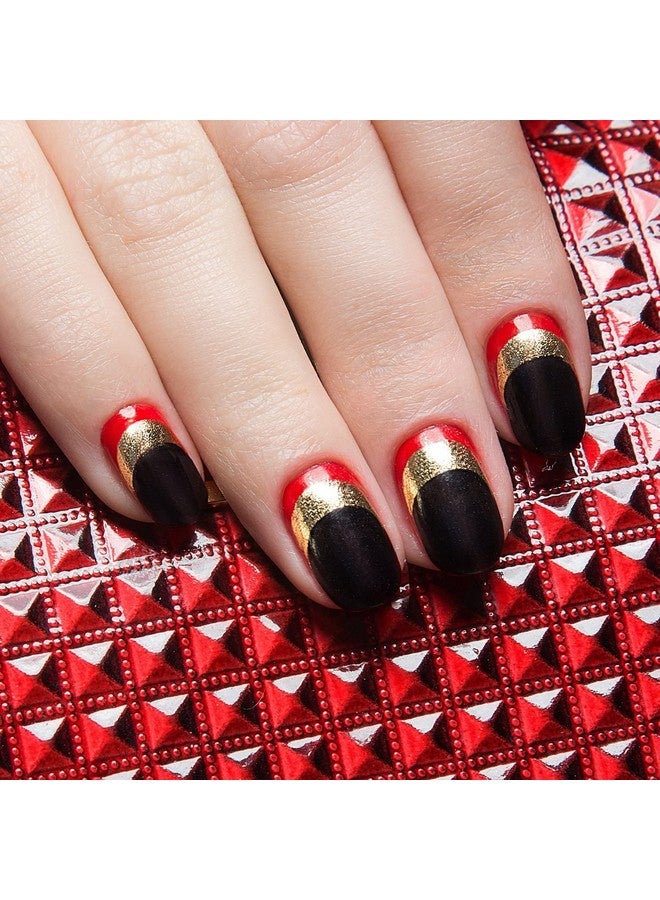 SILPECWEE 4320 Pieces 90 Sheets French Tip Nail Guides Nail Stencils Self Adhesive Nail Art Stickers Half Moon French Manicure Strips Nail French Tip Tool French Nail Sticker Nail Art Stencils - Image 5