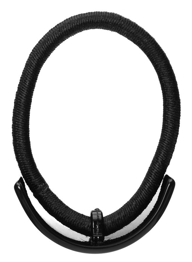 France Luxe Rectangle Ponytail Holder - Black - Image 2