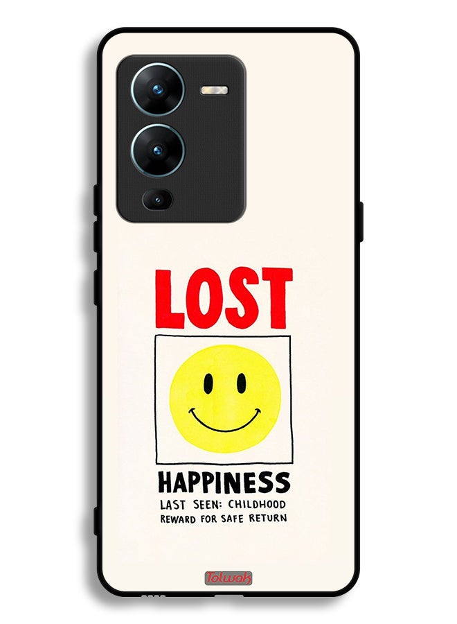 Tolwak Vivo V25 Pro 5G Protective Case Cover Lost Happiness - Image 2