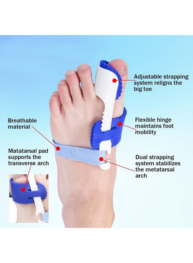 باسكيتي طقم تصحيح البروز العظمي وتخفيف البروز العظمي - علاج الألم في مفصل إصبع القدم الكبير، البروز العظمي، انحراف إبهام القدم، إصبع المطرقة، فواصل أصابع القدم، أدوات تقويم العظام، علاج الجراحة - Image 2