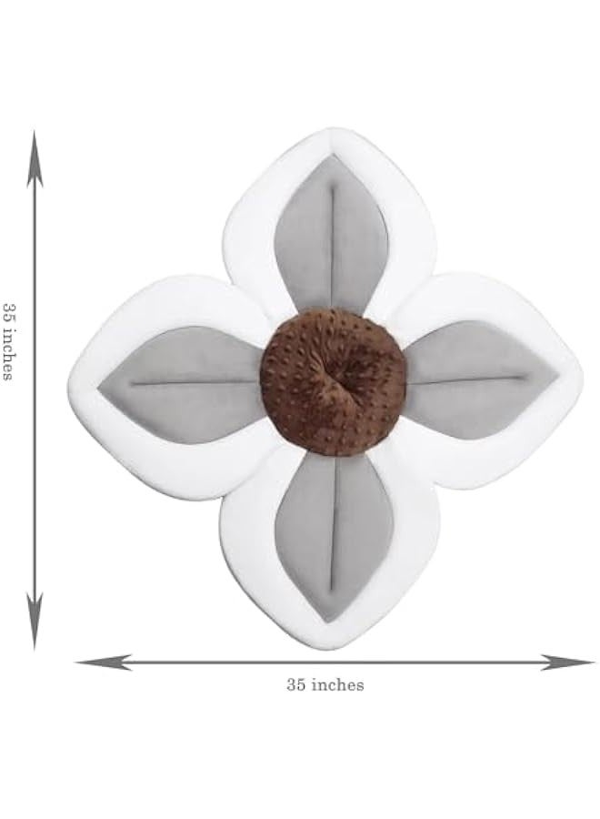 تراسل مقعد حوض استحمام للأطفال، مقعد استحمام للأطفال، إسفنجي قابل للطي يناسب معظم أحواض الاستحمام مستلزمات الأطفال حديثي الولادة والرضع - Image 3