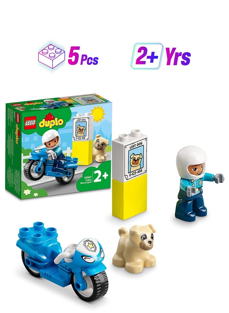 LEGO Duplo Police Motorcycle 6379254/10967  - Image 1