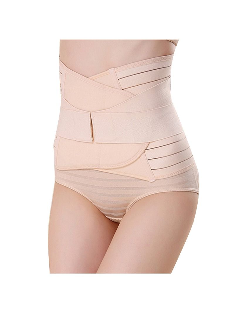 Generic Postpartum Body Corset Recovery Support Abdominal Belt Body Shaper Postpartum Body Gown Postpartum Caesarean Section Waist Tightening for Women  - Image 3