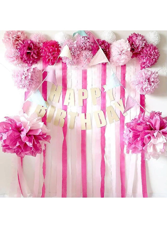 3 لفات ورق كريب ملون ورق كريب مجعد للحرف اليدوية أوريغامي زينة الأزهار DIY - Image 3