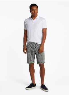TOMMY HILFIGER Men's Essential Polo Shirt - Cotton, White  - Image 3