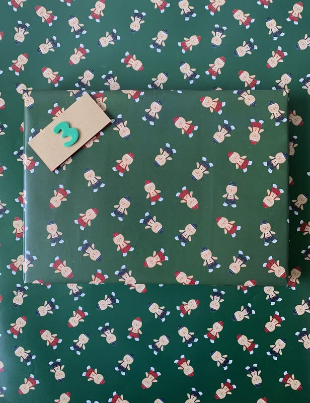 Dovetail Gingy Kids Gift Wrapping Paper Pack of 6 Sheet - Image 2