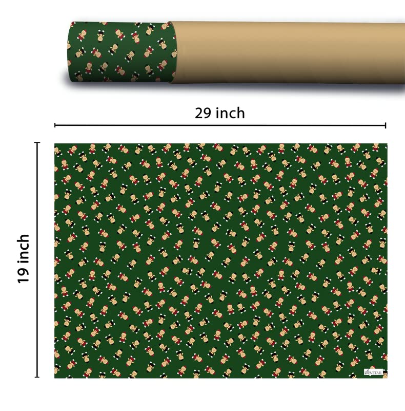 Dovetail Gingy Kids Gift Wrapping Paper Pack of 6 Sheet - Image 4