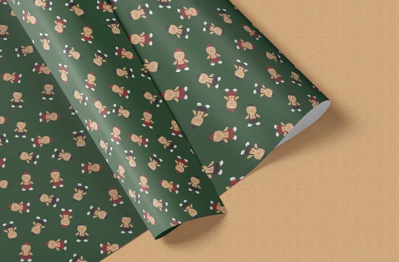 Dovetail Gingy Kids Gift Wrapping Paper Pack of 6 Sheet - Image 3